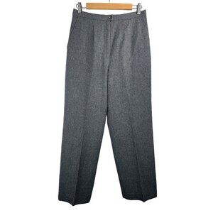 VTG Pendleton 100% Virgin‎ wool tailored trousers grey sz 12